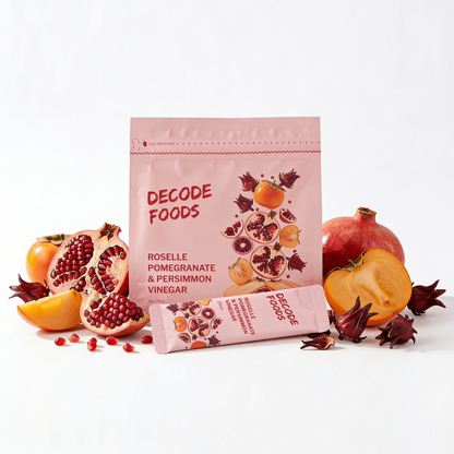 Roselle Pomegranate Persimmon Vinegar
