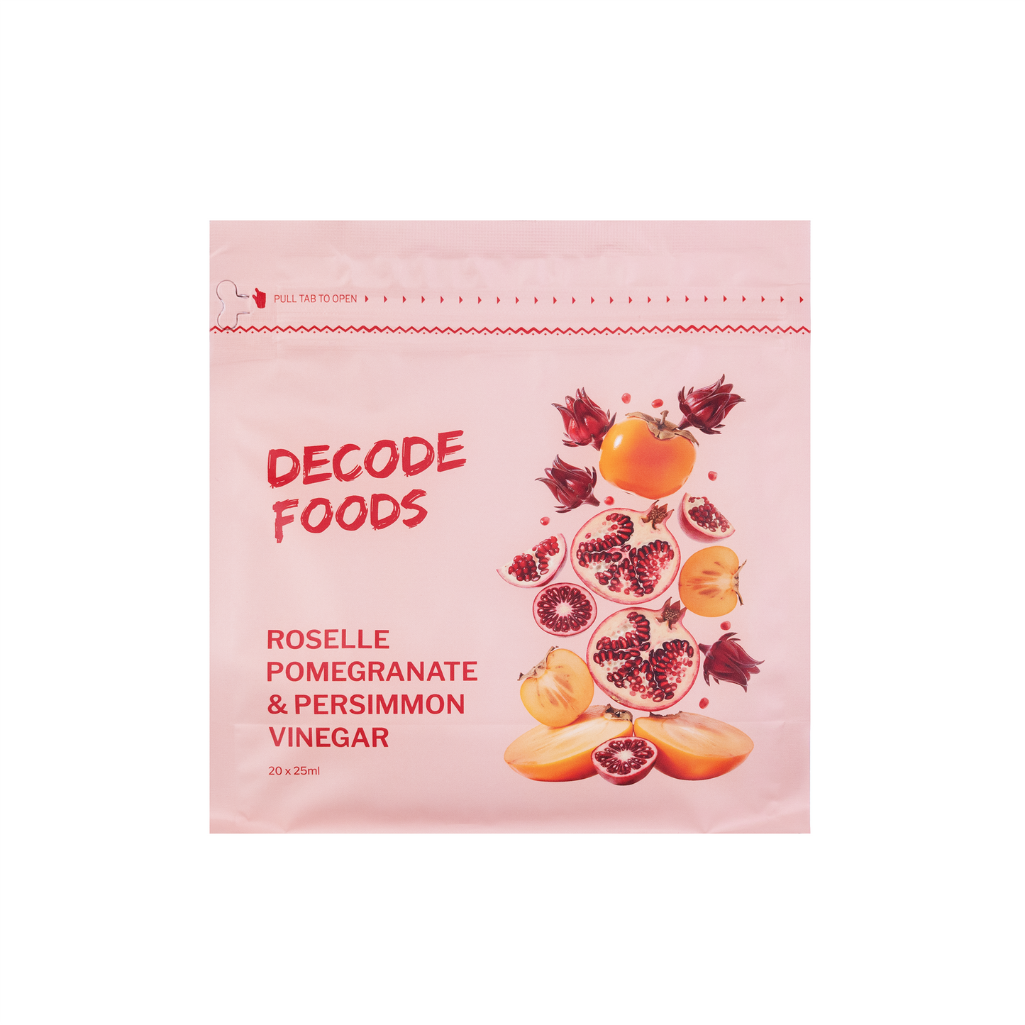 Roselle Pomegranate Persimmon Vinegar